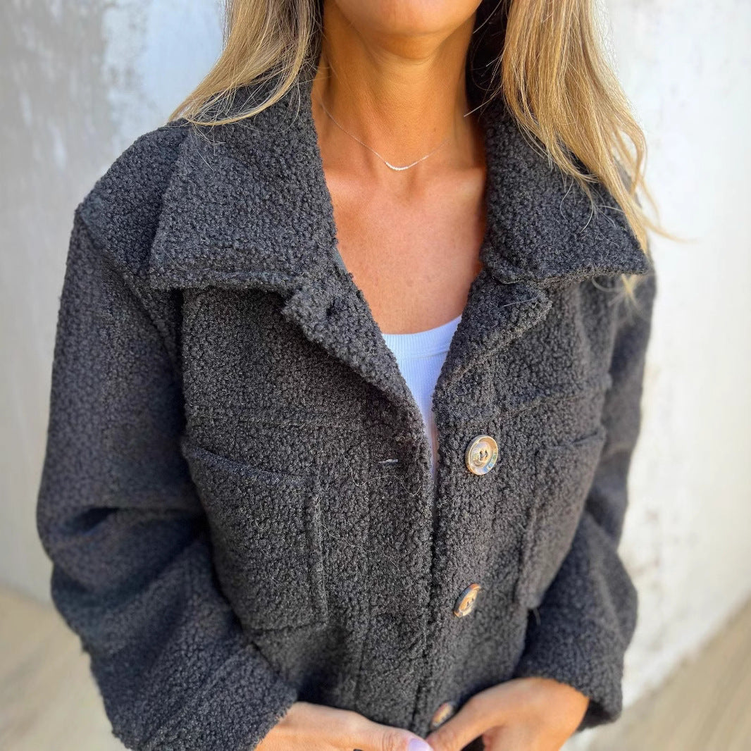 Niamh – Soft Button Overshirt