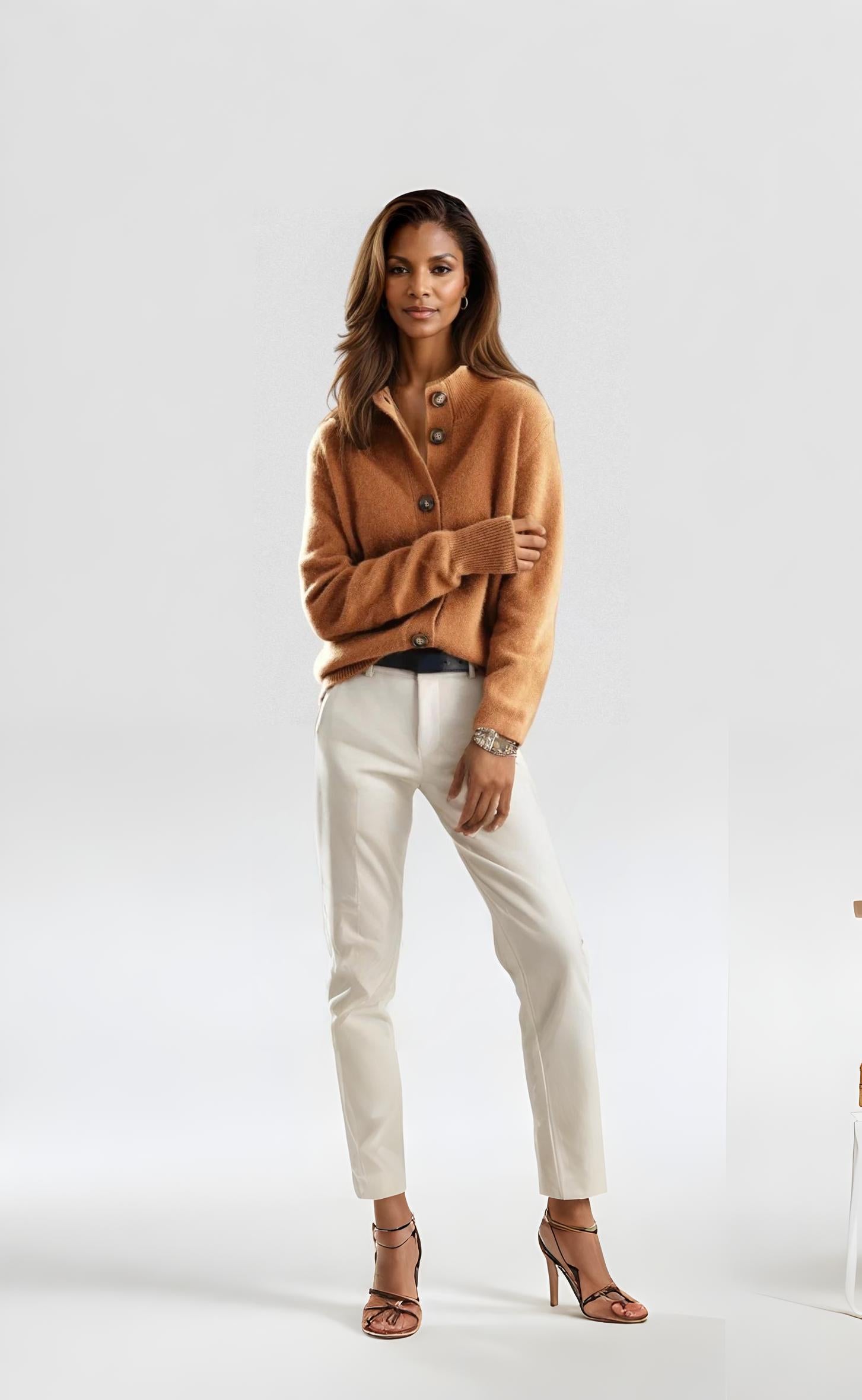 SOFIA BUTTON CARDIGAN