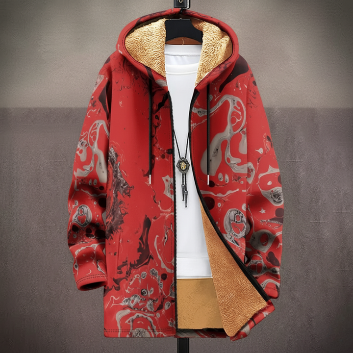 Scarlett - A luxurious cardigan inspired by art