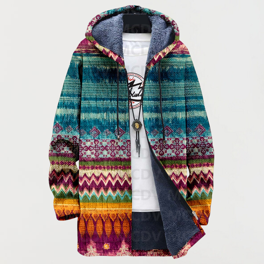 Ariana - art -inspired cardigan