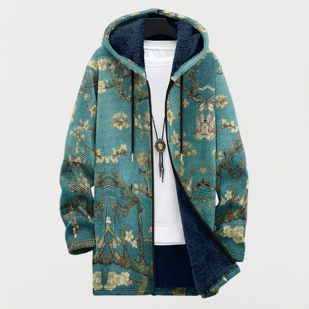 Emilia - art -inspired cardigan