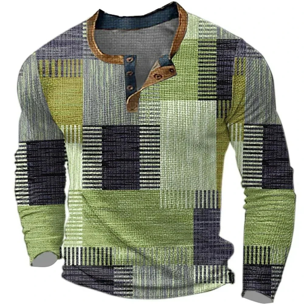 Zayden - Soft-Touch Patchwork Shirt