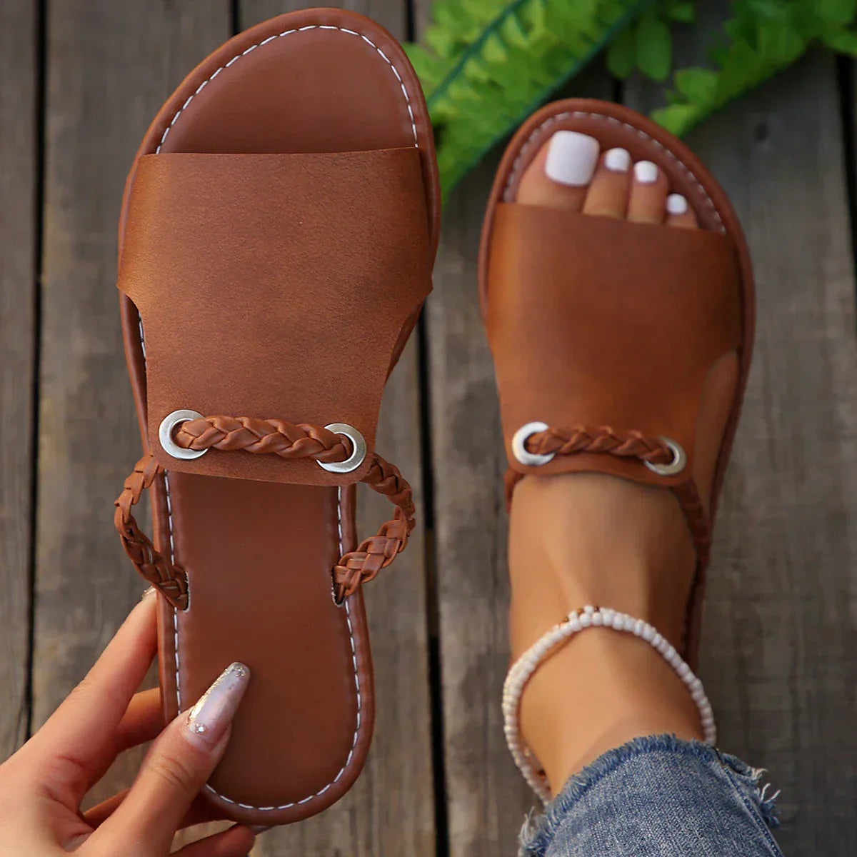 Nova™ Braided Loop Sandals