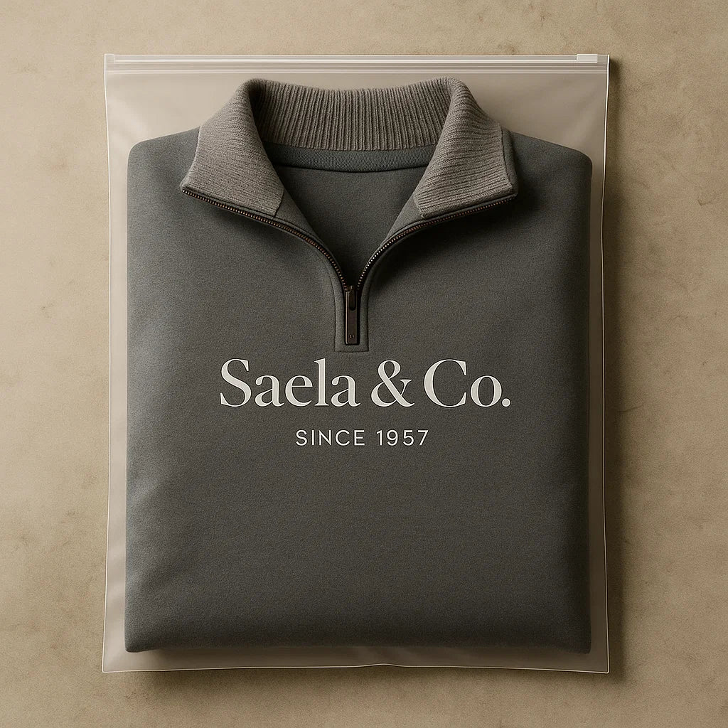 Saela & Co - High Neck Sweatshirt