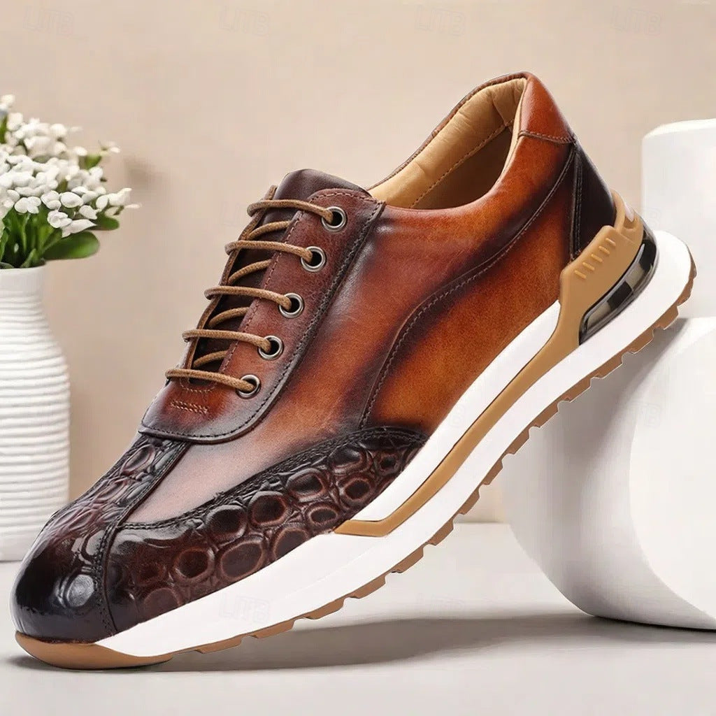 Huxley - Textured Casual Sneakers