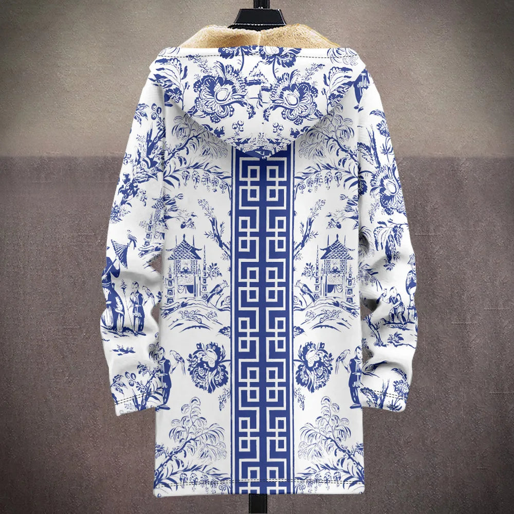 Ava - A luxurious cardigan inspired by art