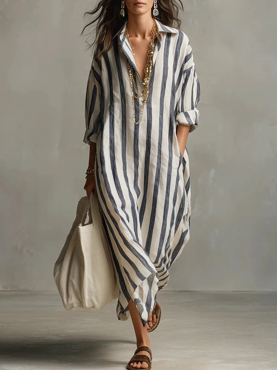 Pepa | Long Shirt Dress