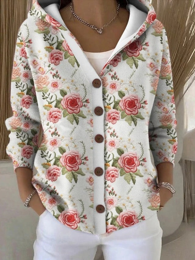 Galirae - Hooded Button Down Shirt