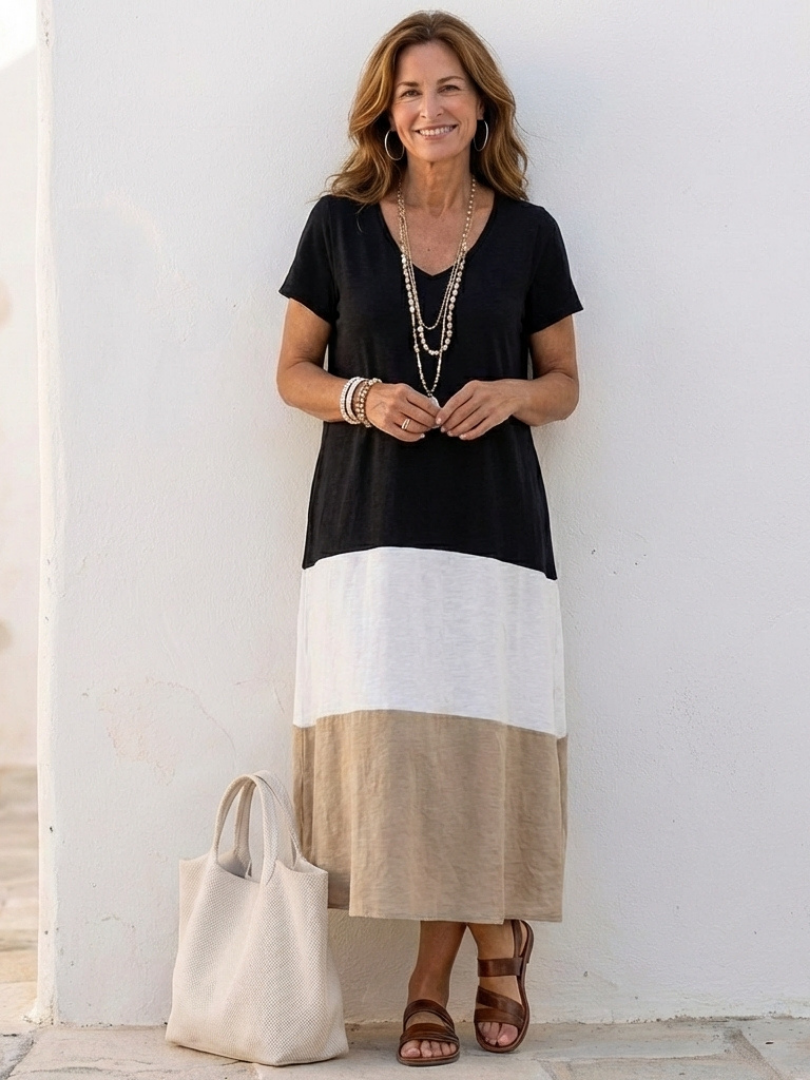 Madison™ | Relaxed Color Block Dress