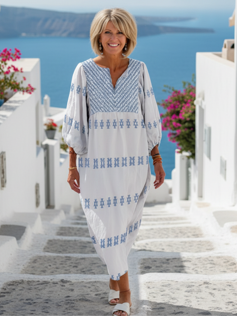 Amelia™ | Graceful Embroidered Dress