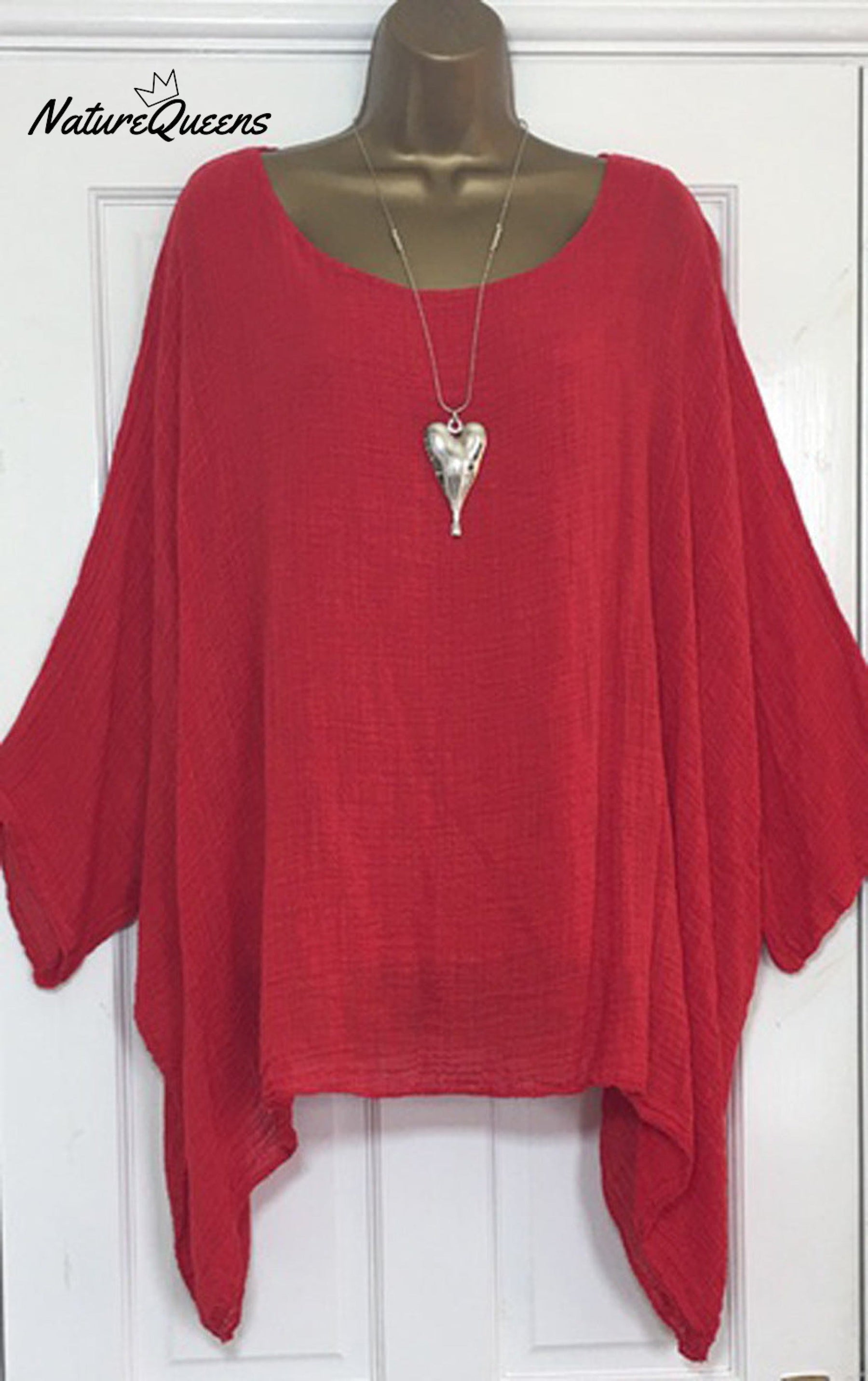 Women's  Irregular Solid Color Casual Shirt