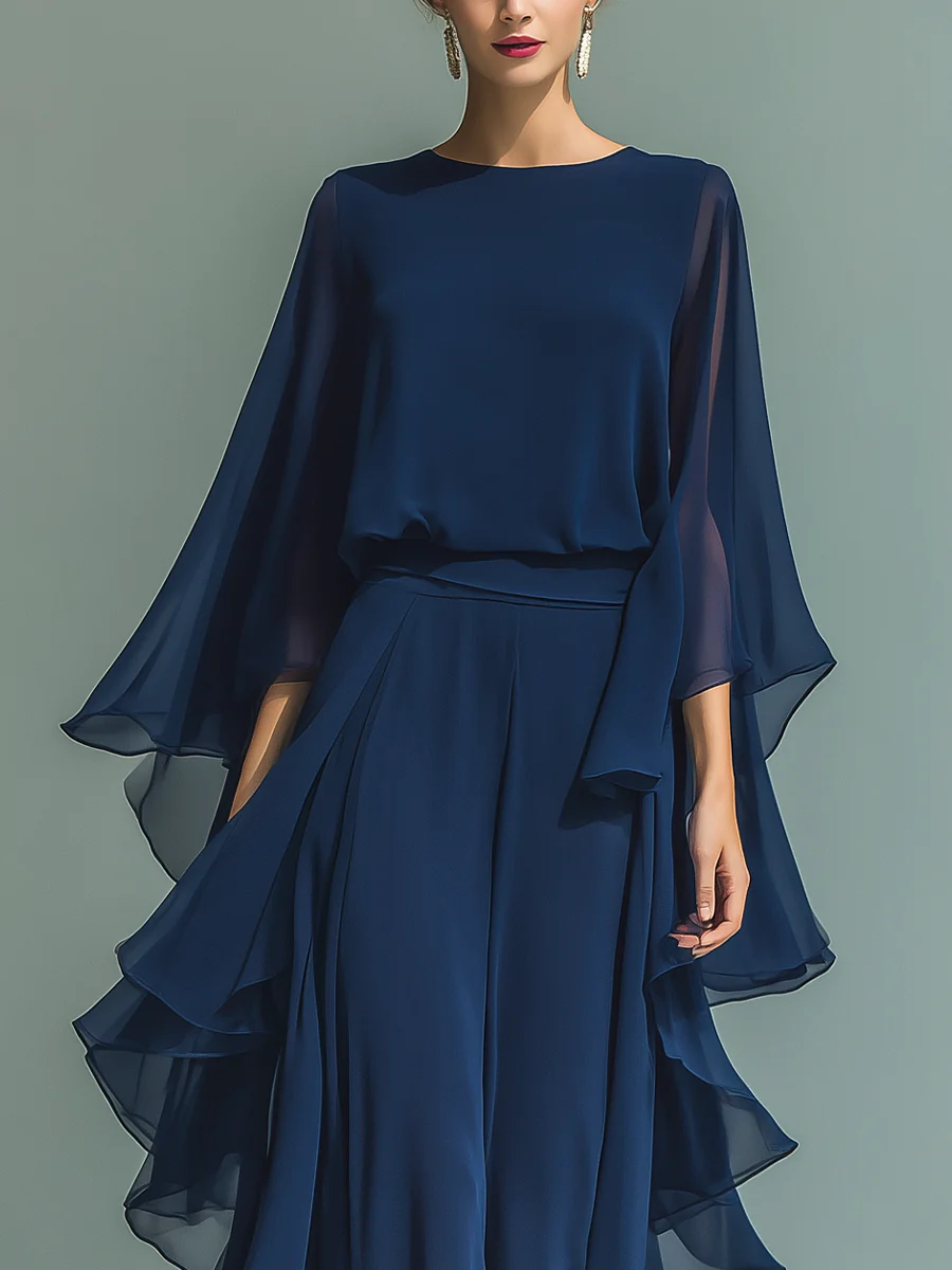 Undine - Airy Two-Piece Evening Set