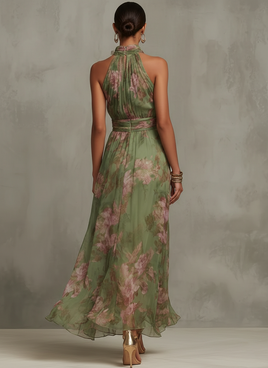 Faith™ | Elegant Floral Maxi Dress