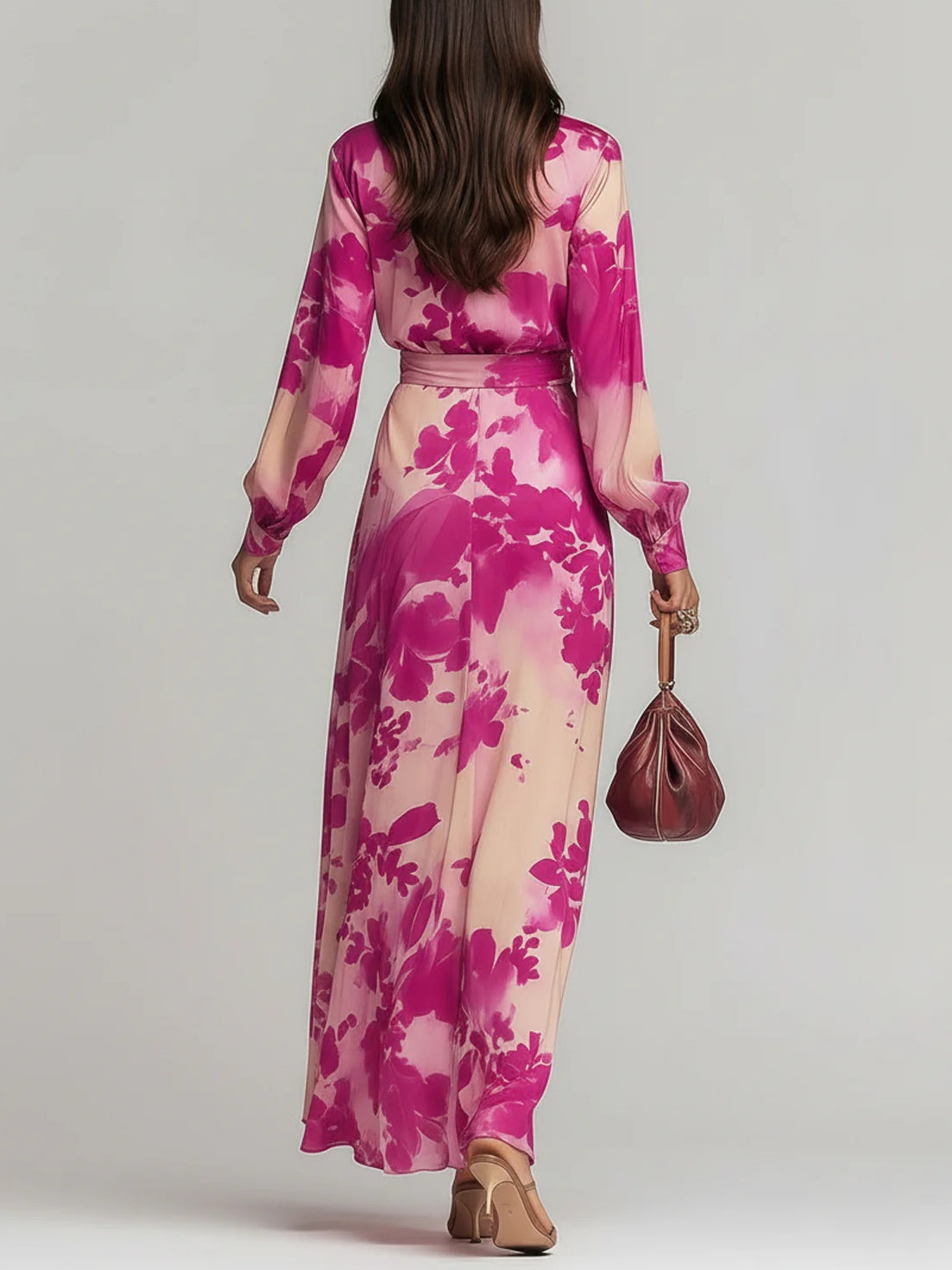 Olivia™ | Elegant Floral Maxi Dress