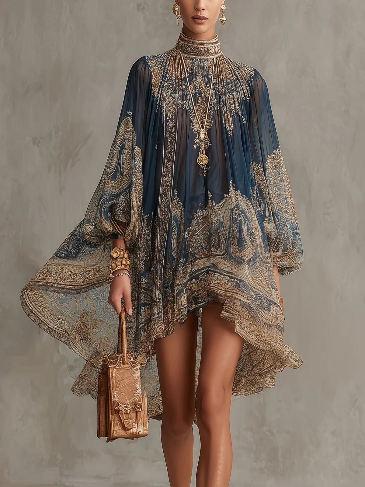 Alessia - Airy Asymmetric Dress