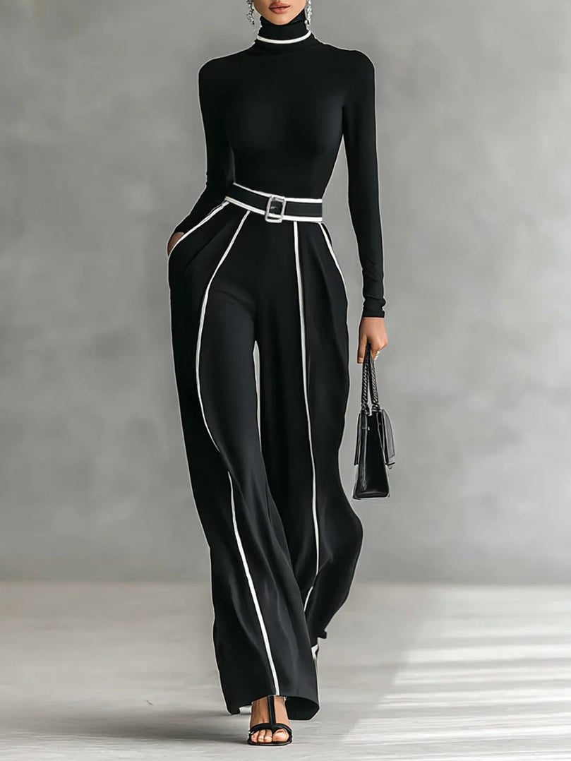 Arya™ | Chic Turtleneck Pants Set