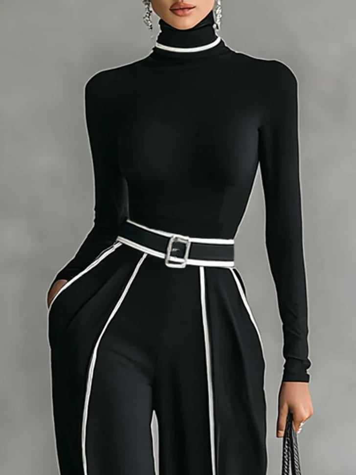 Arya™ | Chic Turtleneck Pants Set