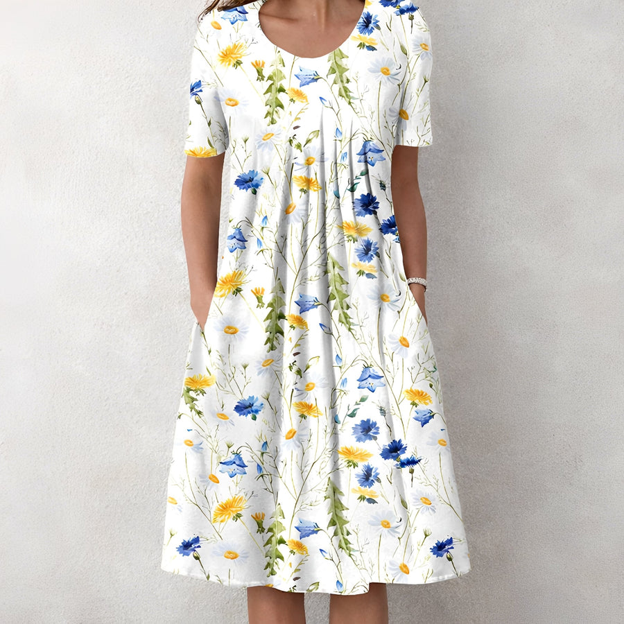 Gigi | Cotton Tummy Coverage Dress