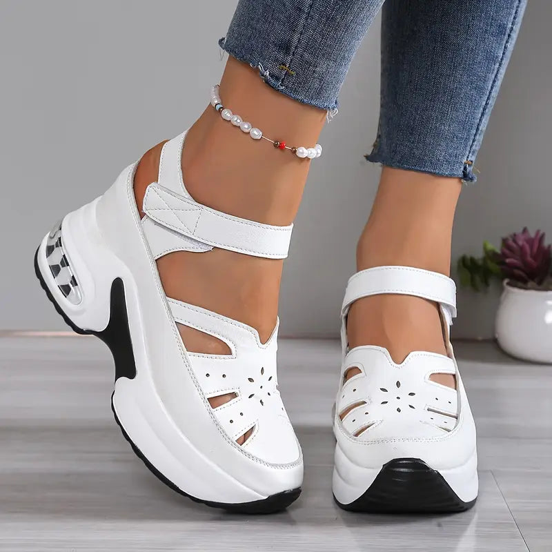 Taniae - Cushioned Orthopedic Wedge Sandals