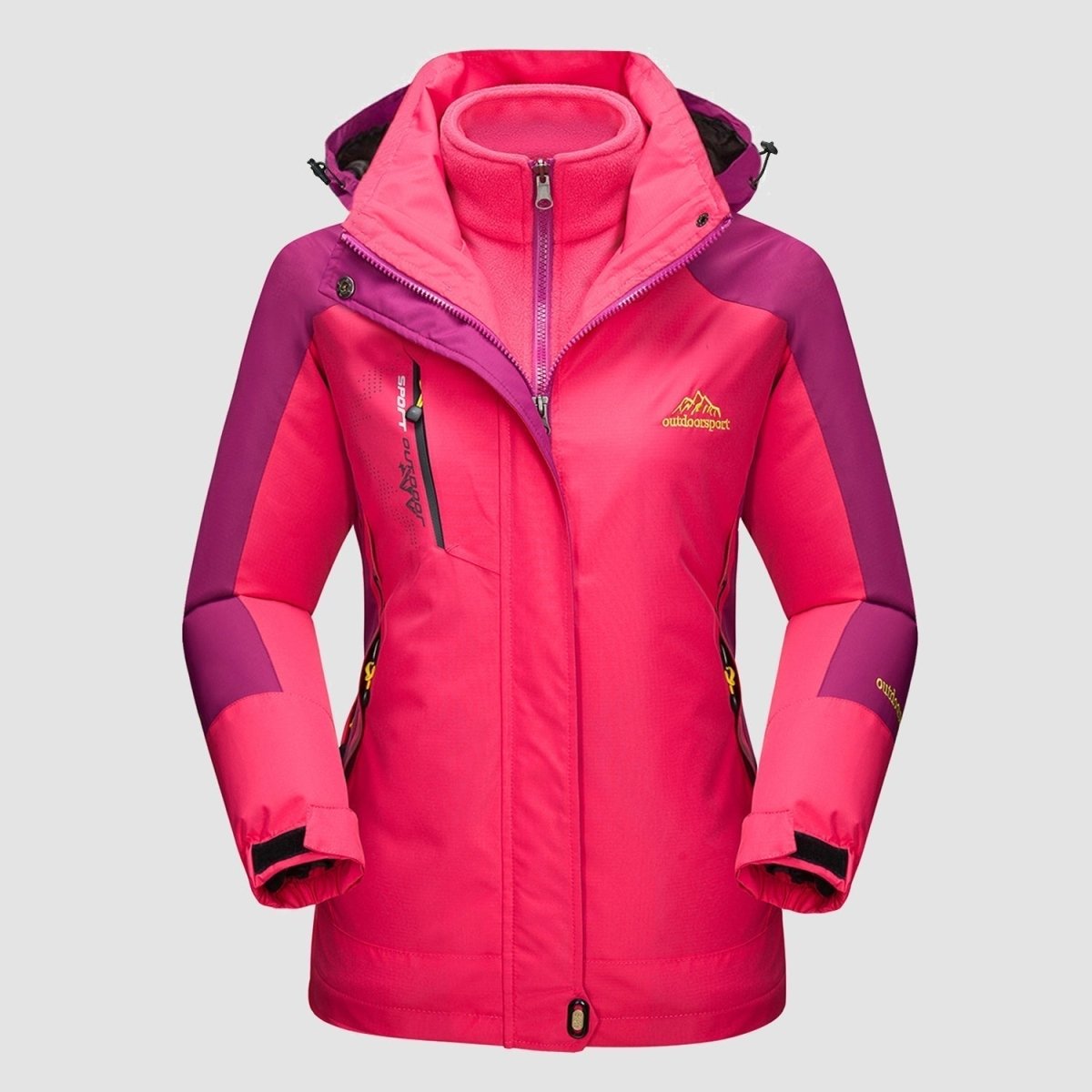 ANNE | 3-IN-1 WATERPROOF FLEECE LINED COAT