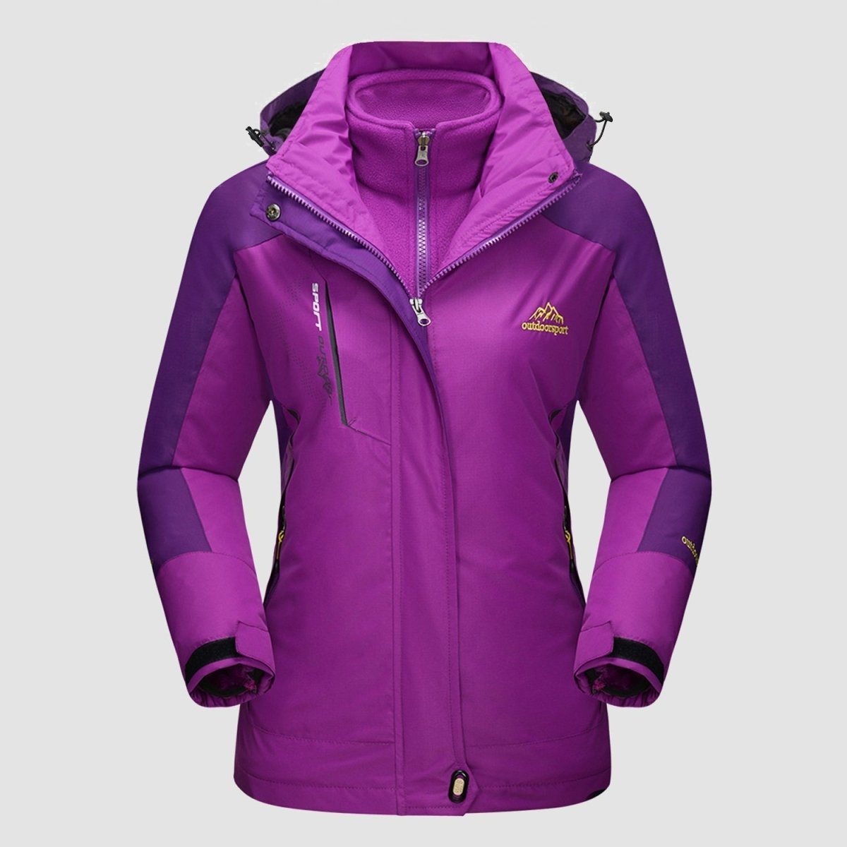 ANNE | 3-IN-1 WATERPROOF FLEECE LINED COAT