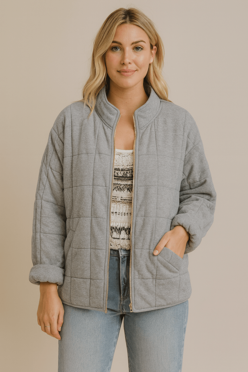 AUDREY - OVERSIZED MID SEASON JACKET