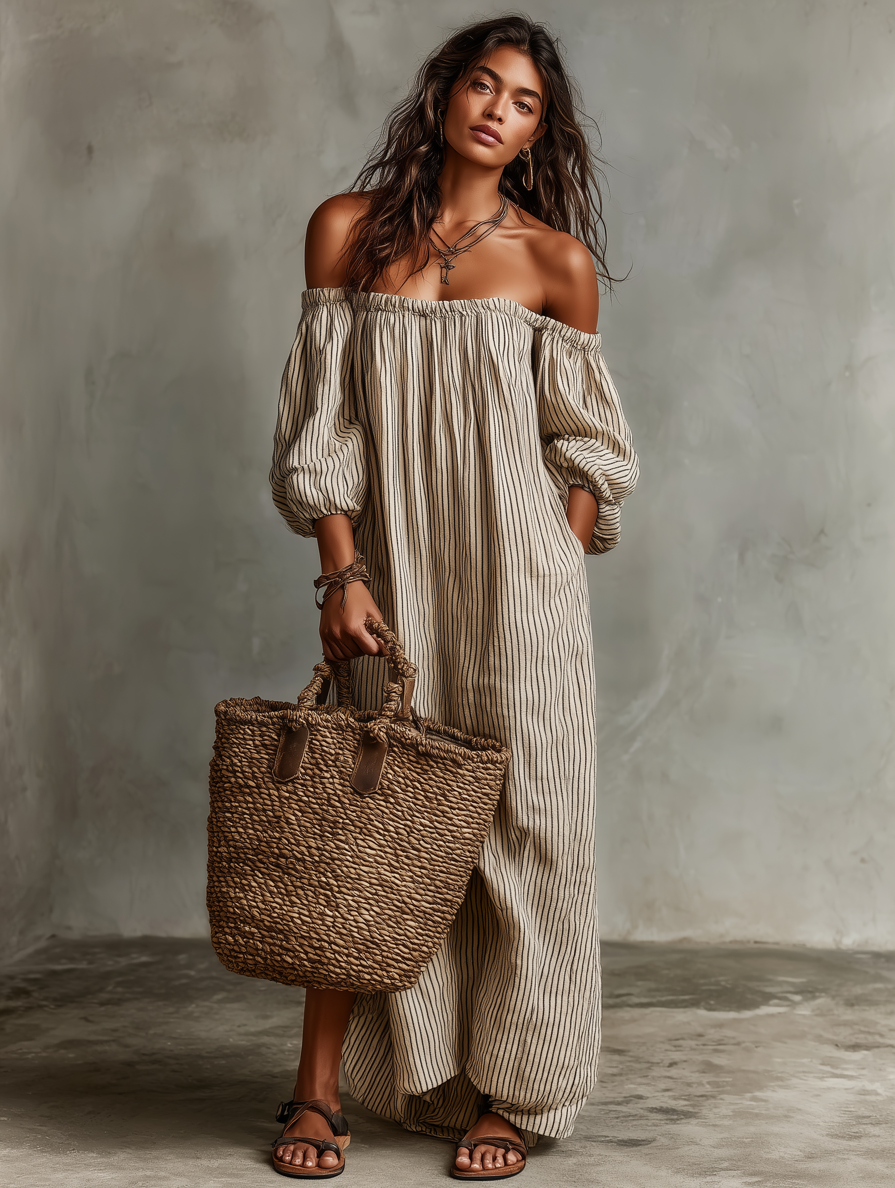 Hannah™ | Off-the-Shoulder Dress