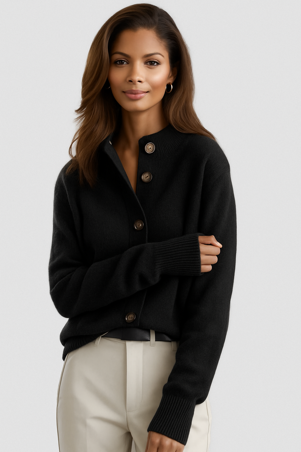 SOFIA BUTTON CARDIGAN