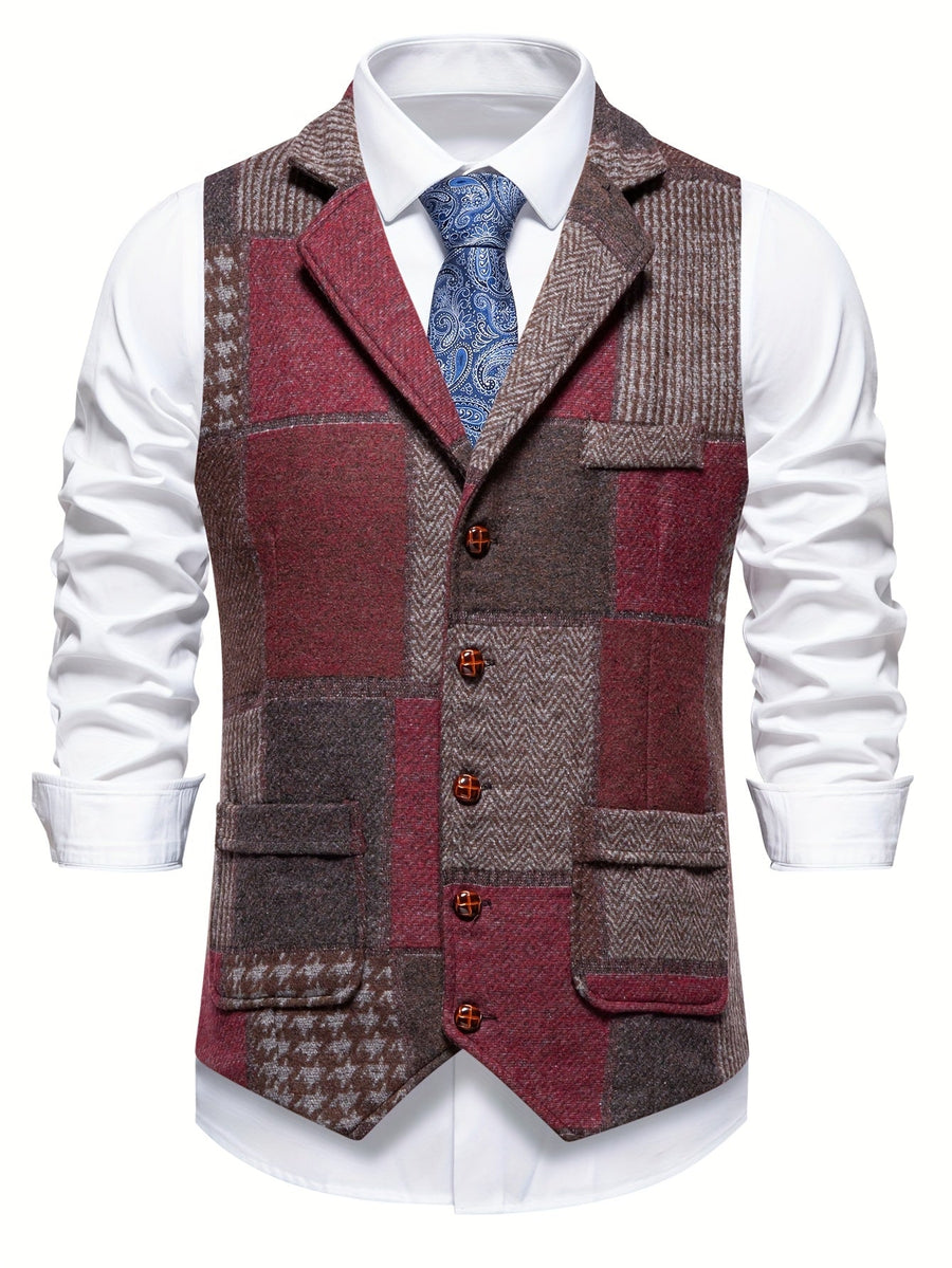 Evren - Tailored Patchwork Gilet