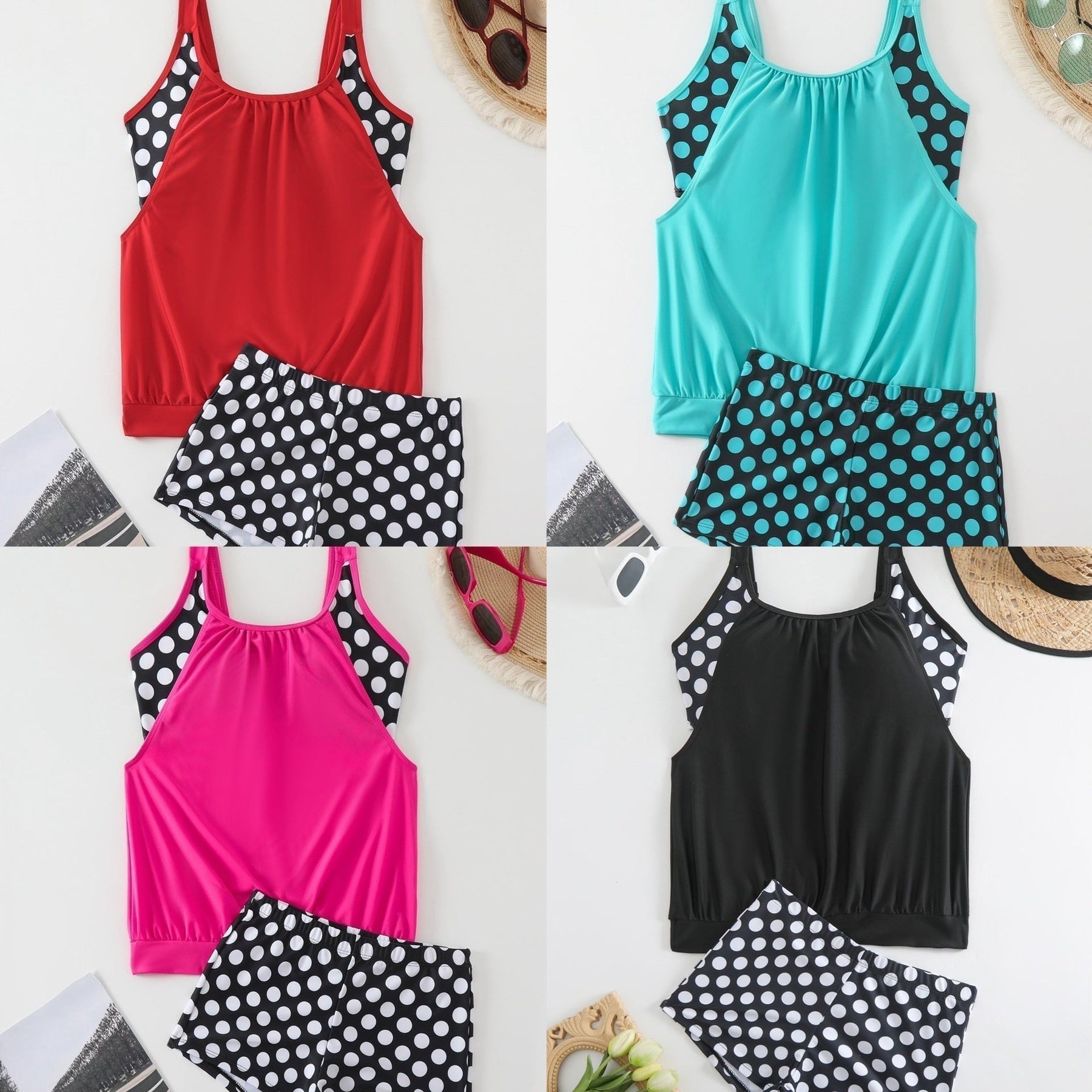 Darya - Tankini Swimsuit Set