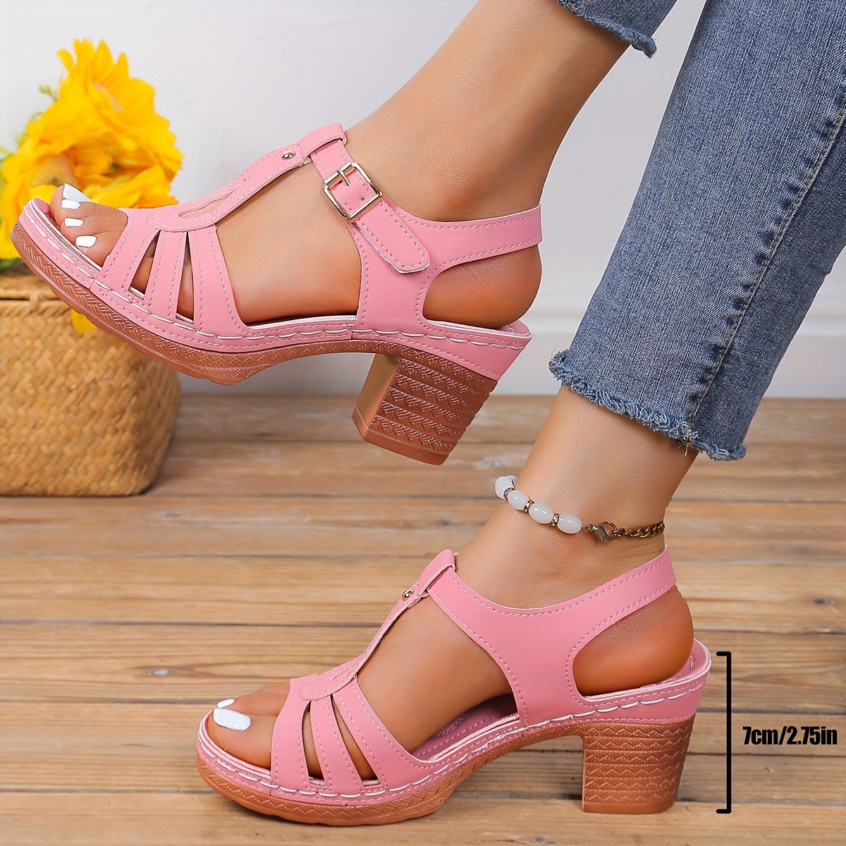 Sierra™ Classic Buckle Sandals
