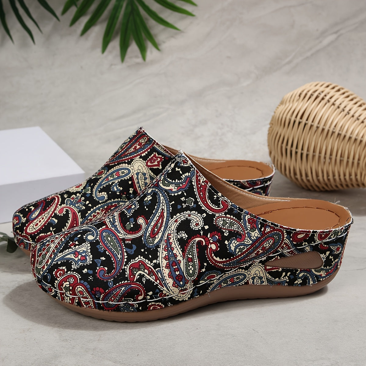 Liora | Comfortable Patchwork Slip-On Shoes