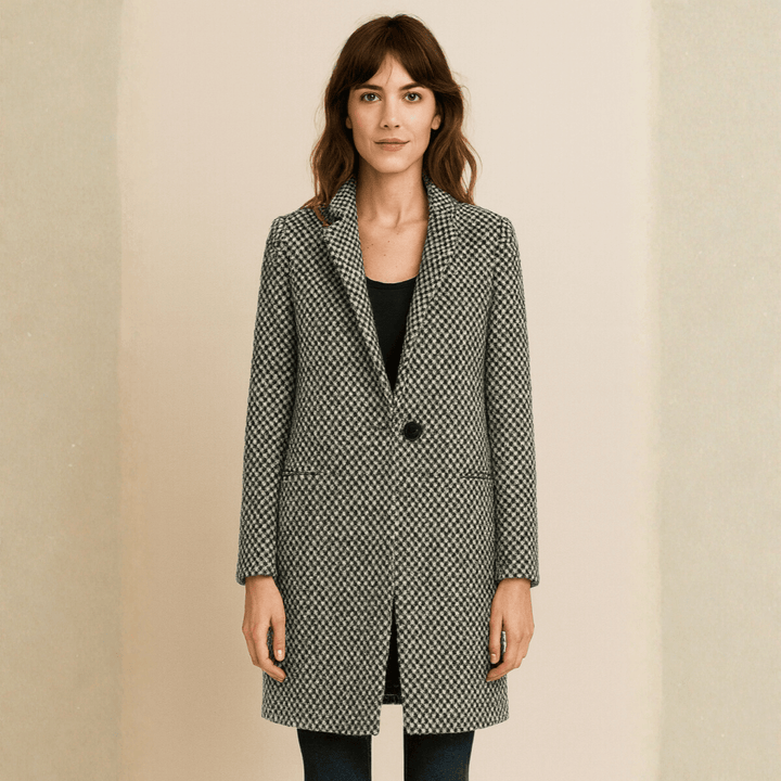 CLAUDIA - STYLISH WOOL COAT FOR AUTUMN AND WINTER