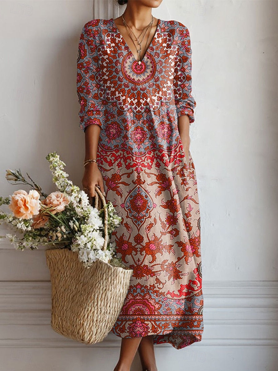 Esra™ | Bracelet Sleeve Wrap Dress
