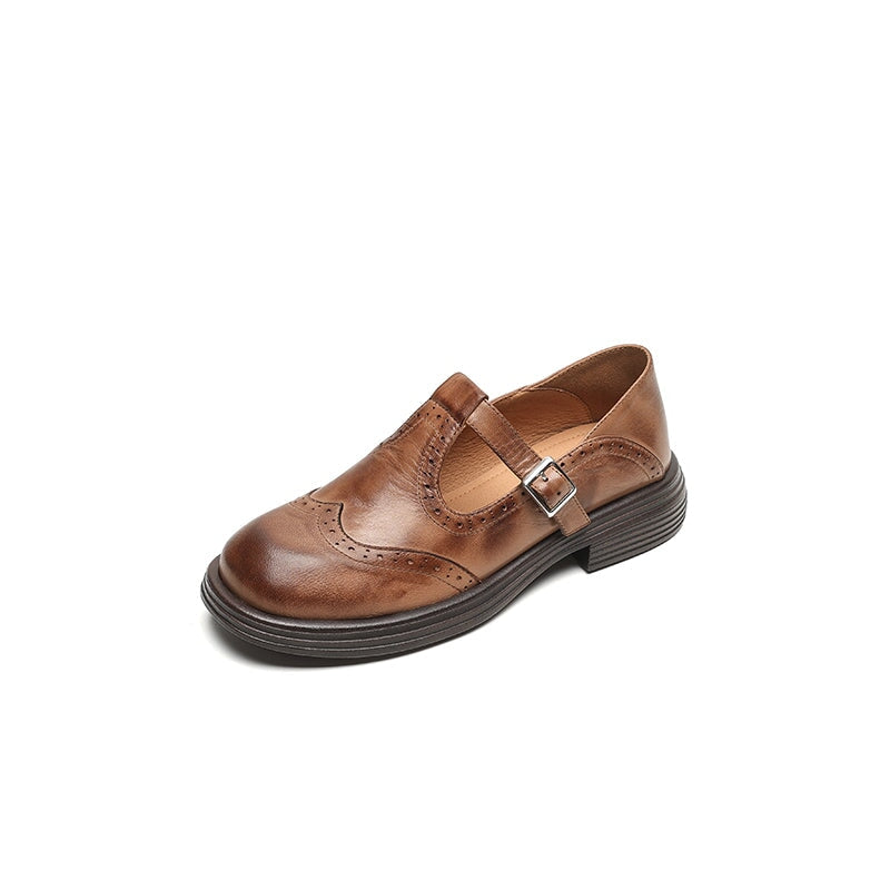 Elvara | Elegant Mary Jane in Leather