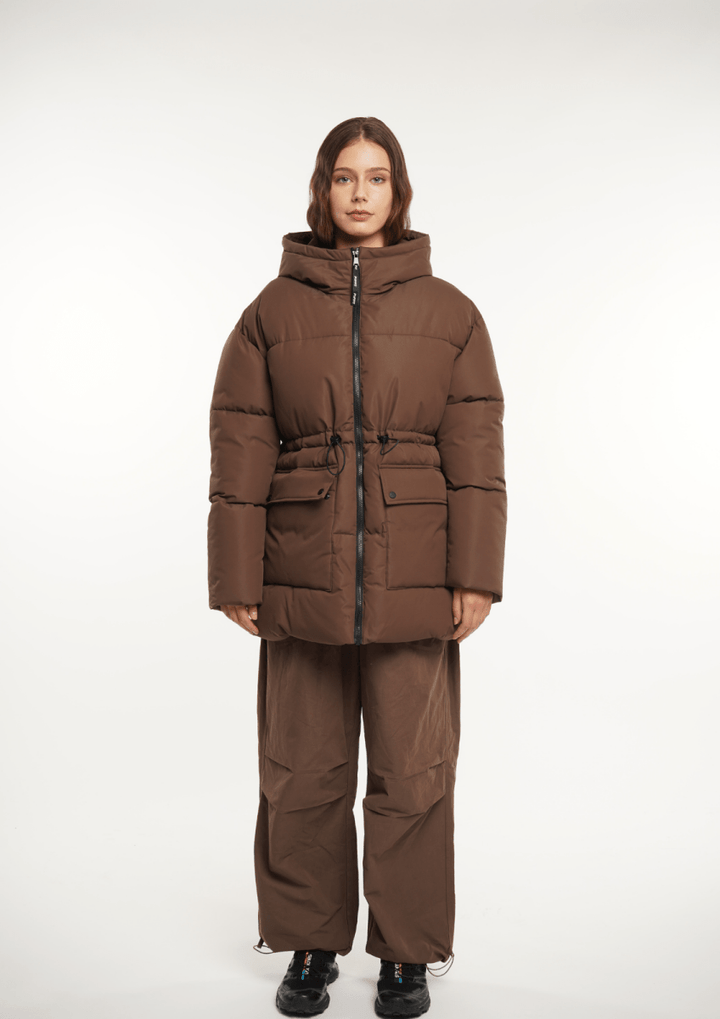 EVA | HOODED PUFFER JACKET SPLASHPROOF