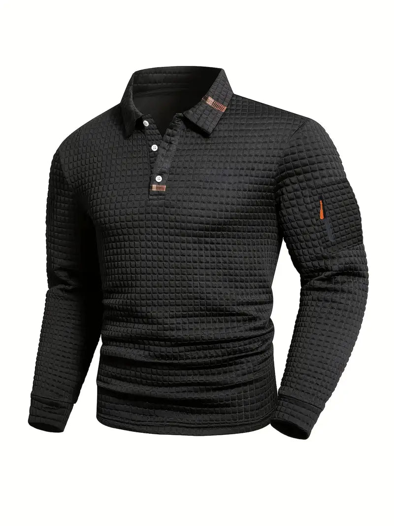 Reeve - Textured Polo Shirt