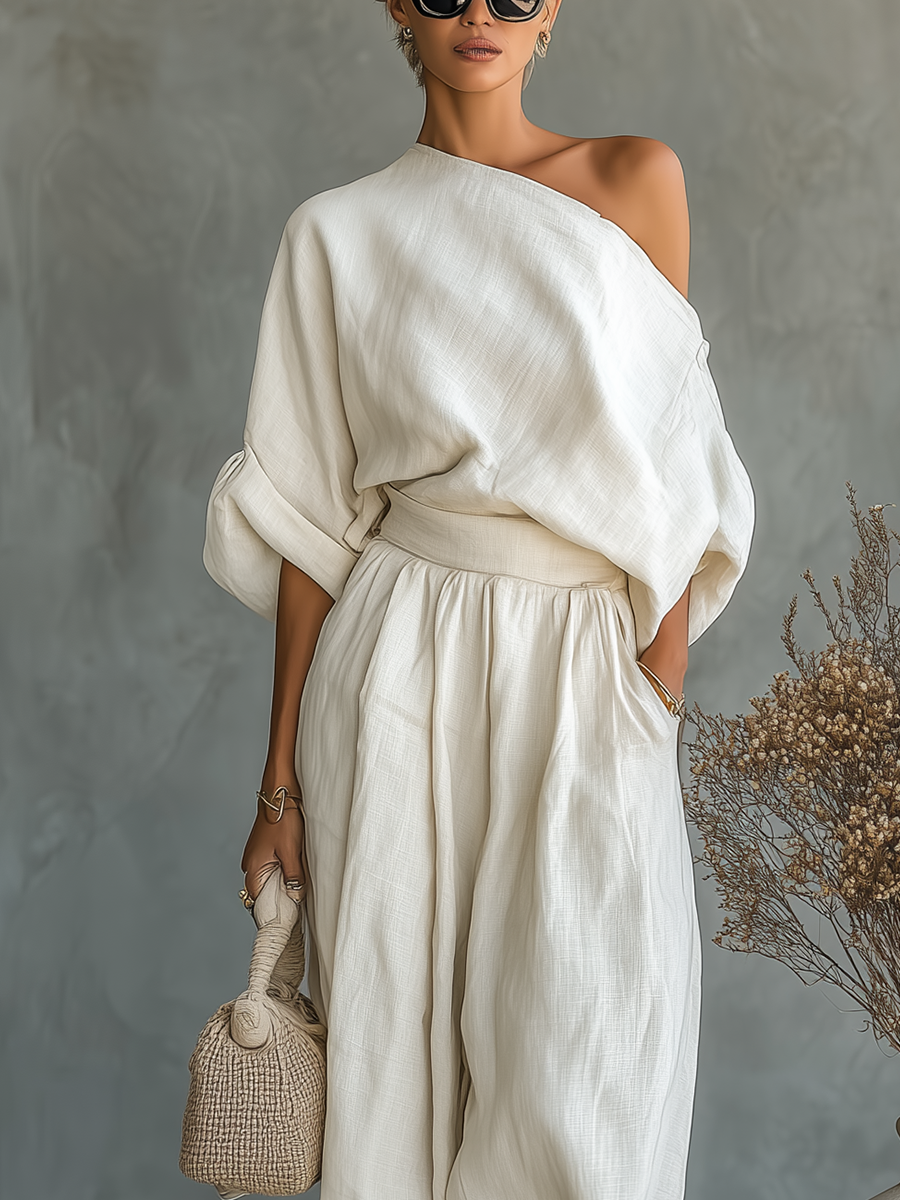 Abigail™ | Chic Off-Shoulder Set