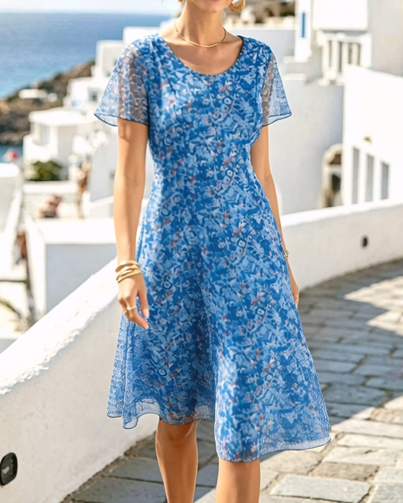 Kynara - Printed Knee Length Dress