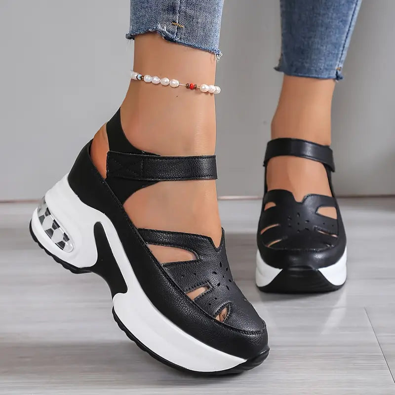 Taniae - Cushioned Orthopedic Wedge Sandals