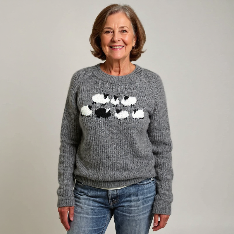 Saela & Co  - Classic Icelandic Wool Knit Sweater
