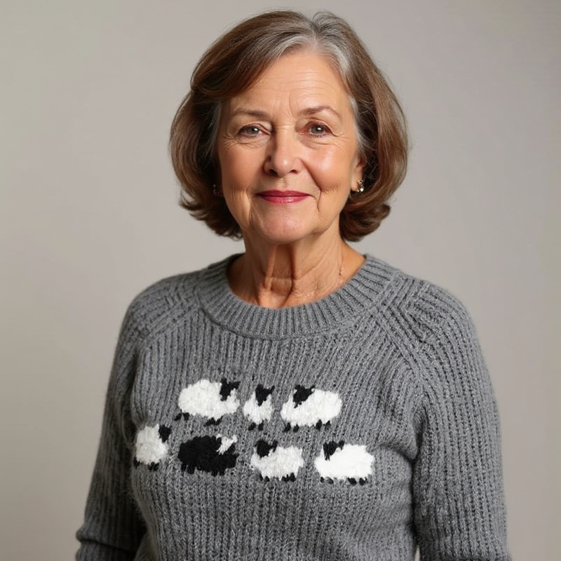 Saela & Co  - Classic Icelandic Wool Knit Sweater