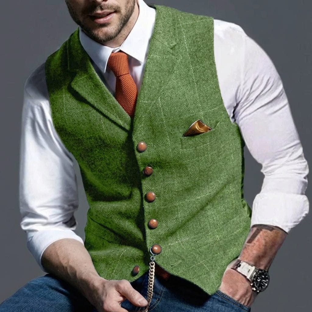 Kade - Textured Waistcoat