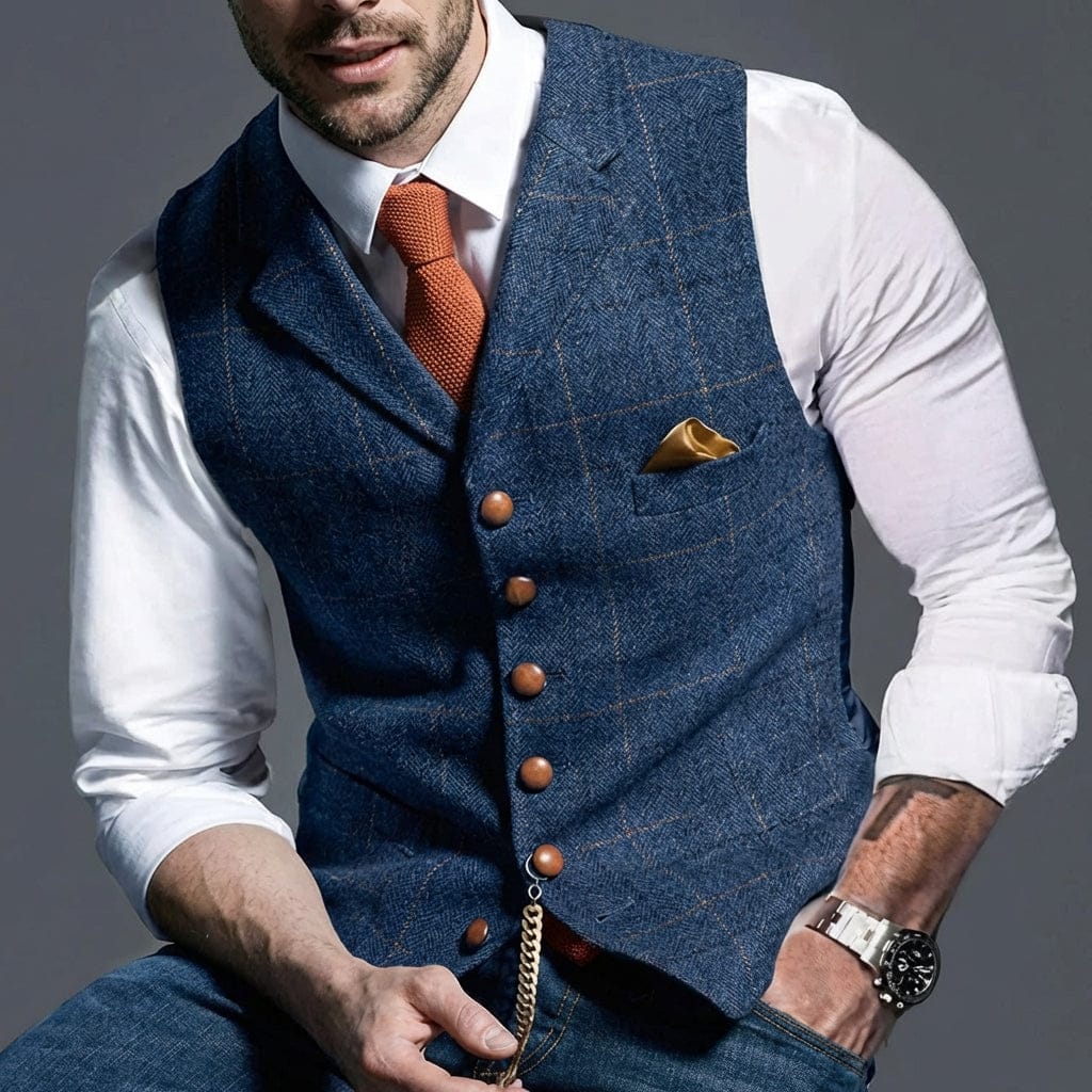 Kade - Textured Waistcoat