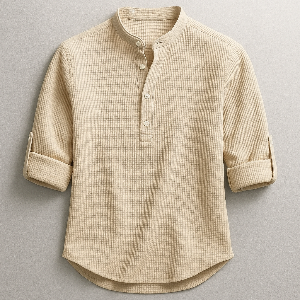 Thorne - Soft-Touch Button-Up Shirt