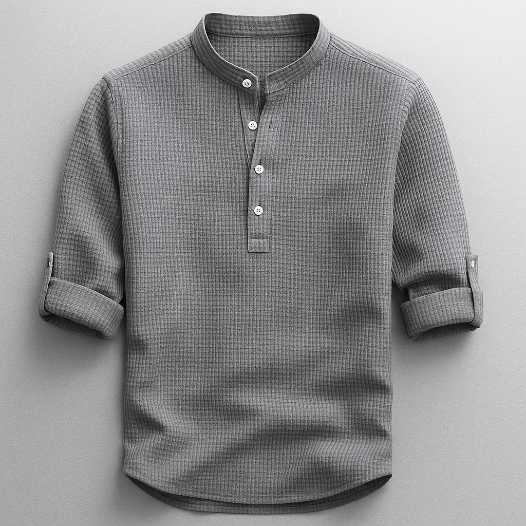 Thorne - Soft-Touch Button-Up Shirt