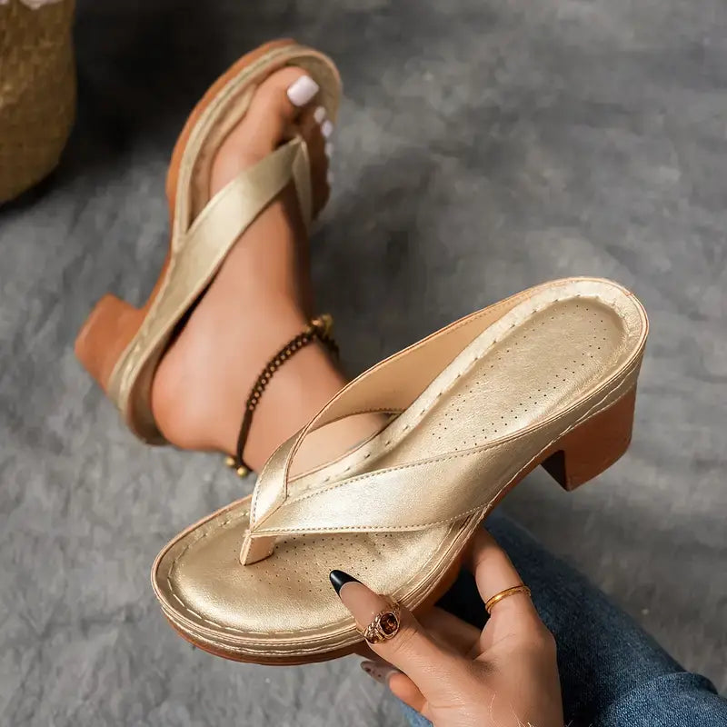Jorja - Contoured Heeled Sandals