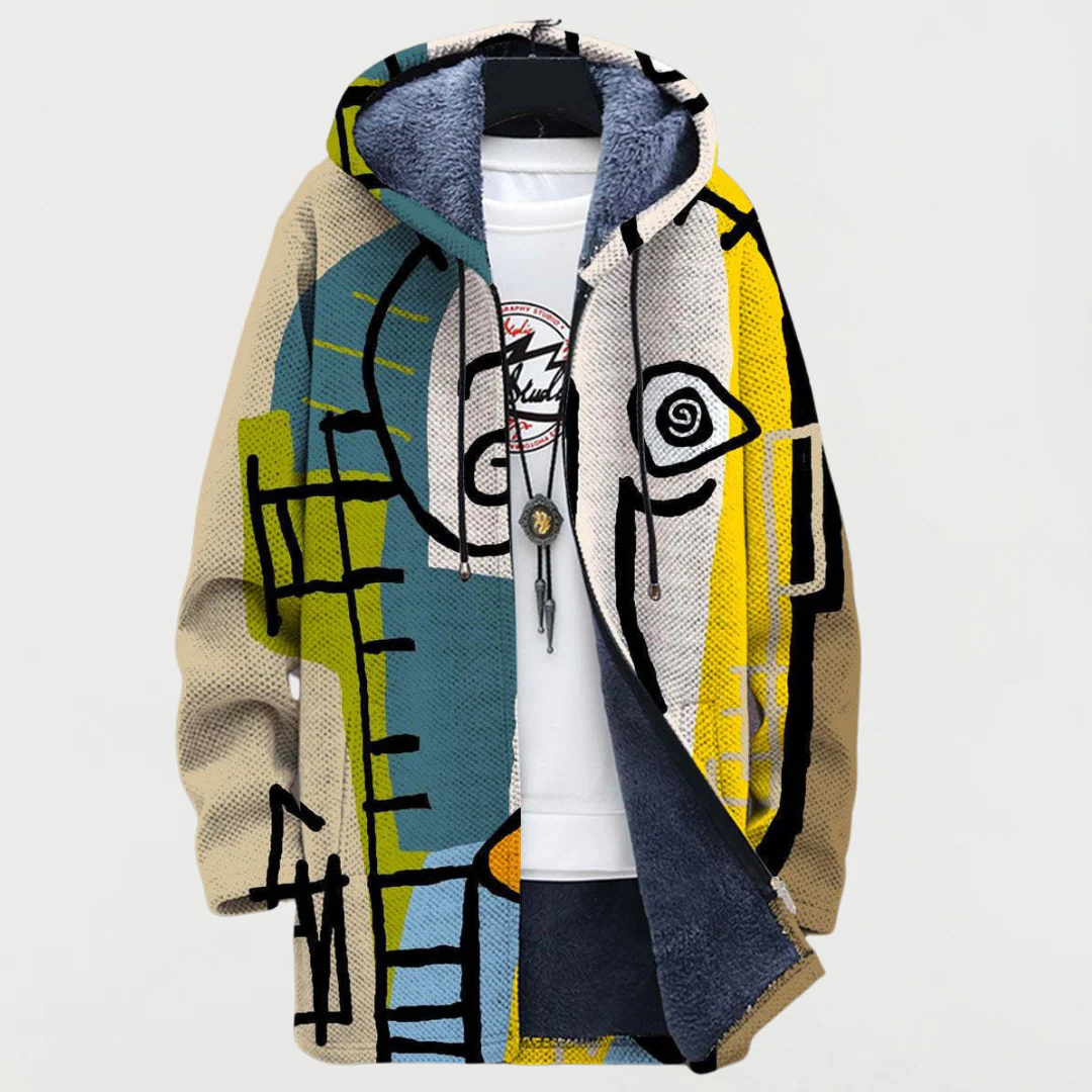 Isotta - art -inspired cardigan