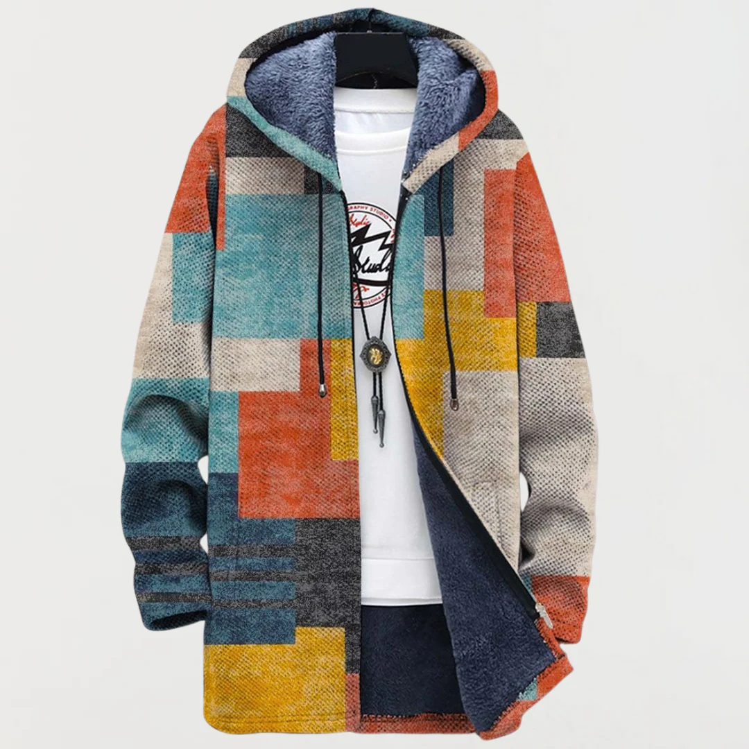 Marta - art -inspired cardigan