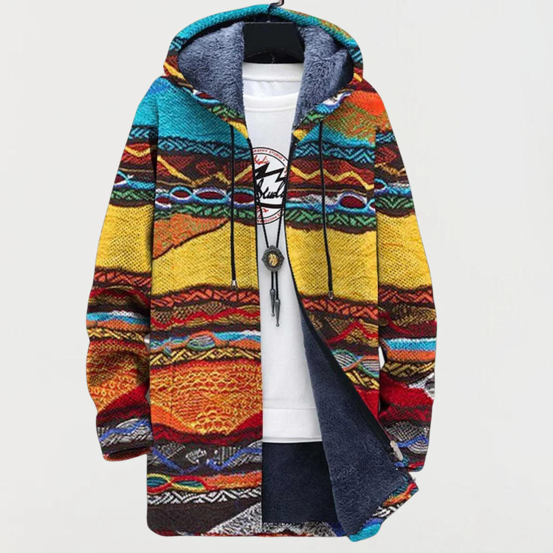 Ilaria - art -inspired cardigan